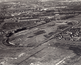 Historical image of the racetrack