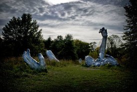 Image of Seward Johnson's 'The Awakening'